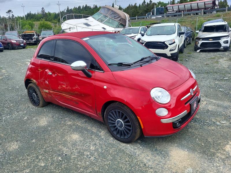 59582106 :رقم المزاد ، 3C3CFFER1CT313205 vin ، 2012 Fiat 500 مزاد بيع
