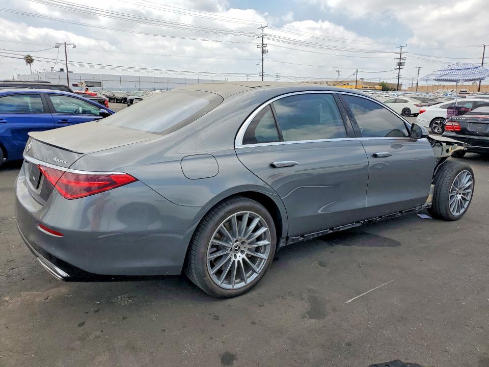 Продаж на аукціоні авто 2022 Mercedes-benz S, vin: W1K6G6DB6NA141442, номер лоту: 59188376