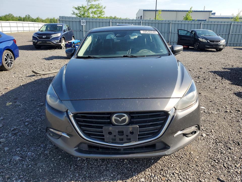 59540246 :رقم المزاد ، JM1BN1M3XH1138980 vin ، 2017 Mazda 3 مزاد بيع