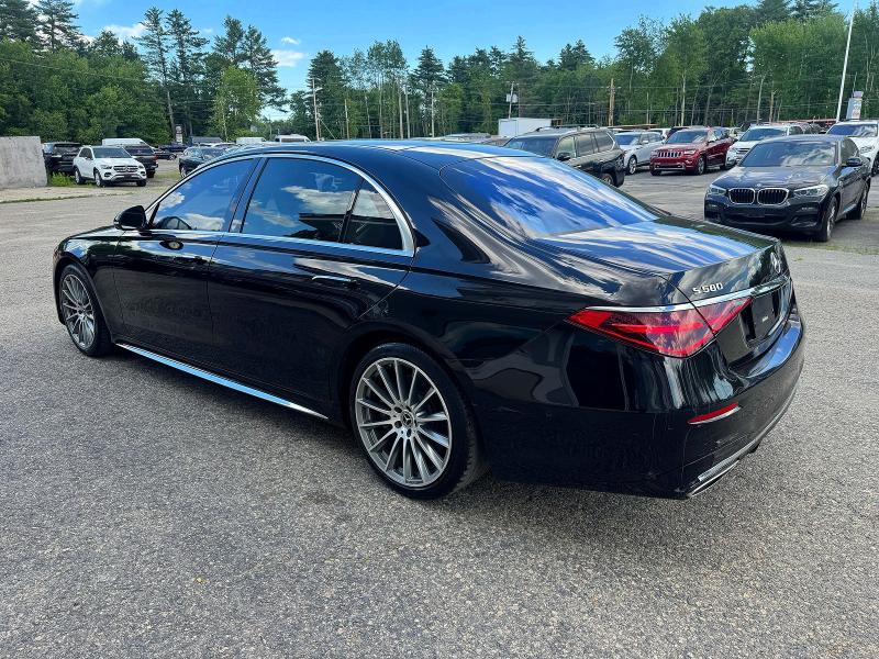2022 Mercedes-benz S მანქანა იყიდება აუქციონზე, vin: W1K6G6DB8NA070728, აუქციონის ნომერი: 62473806