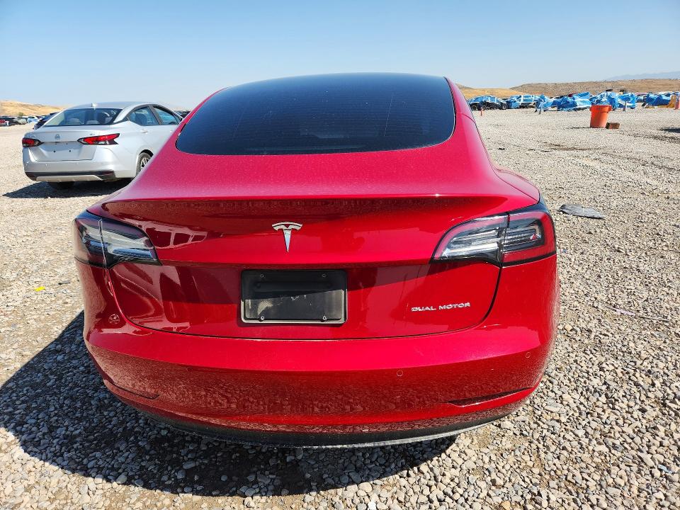 2022 Tesla Model 3 მანქანა იყიდება აუქციონზე, vin: 5YJ3E1EB7NF190354, აუქციონის ნომერი: 62721246