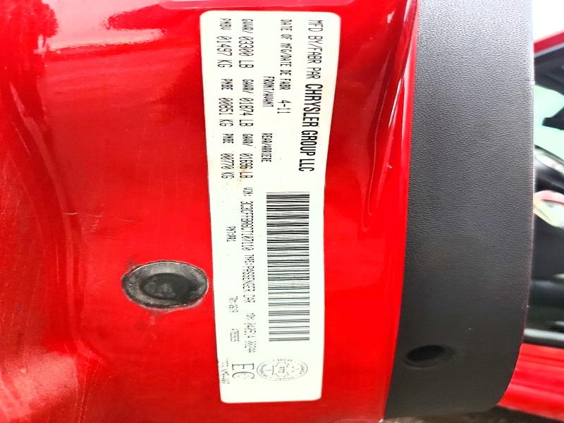 Aukcja sprzedaży 2012 Fiat 500, vin: 3C3CFFBR6CT107110, numer aukcji: 61852506