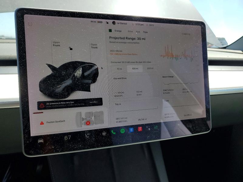 Продажа на аукционе авто 2021 Tesla Model Y, vin: 5YJYGDEE2MF213243, номер лота: 59870866
