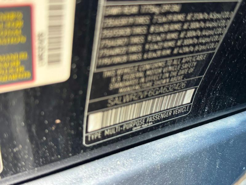 Продаж на аукціоні авто 2016 Land Rover Range Rover Sport, vin: SALWR2VF6GA632426, номер лоту: 60314496