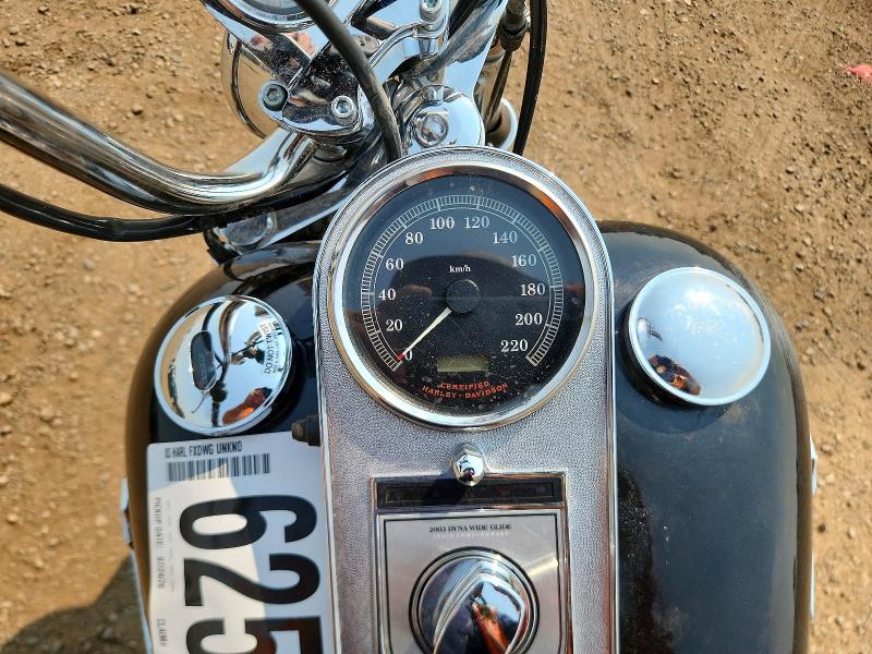 62597286 :رقم المزاد ، 5HD1GEV153K330635 vin ، 2003 Harley-davidson Fxdwg مزاد بيع
