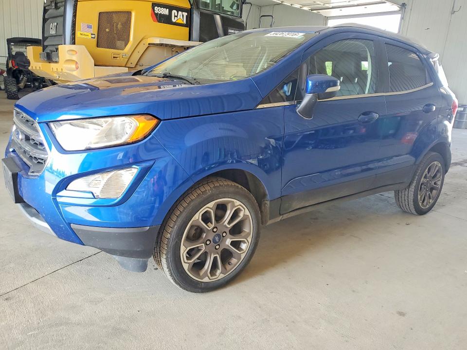 2022 Ford Ecosport მანქანა იყიდება აუქციონზე, vin: MAJ6S3KL8NC473198, აუქციონის ნომერი: 59267916