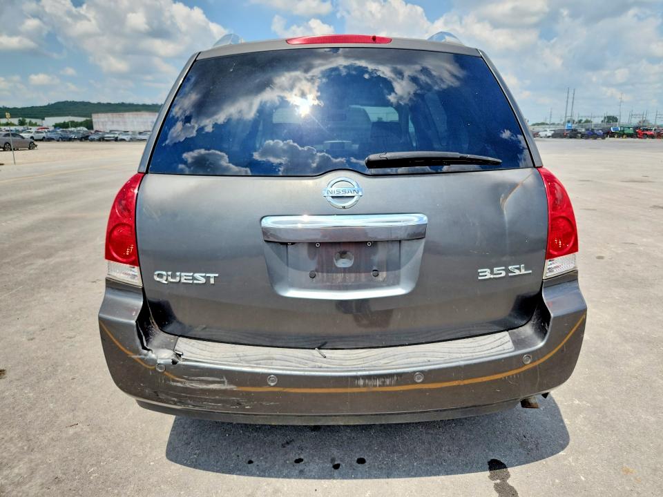2008 Nissan Quest მანქანა იყიდება აუქციონზე, vin: 5N1BV28U88N118529, აუქციონის ნომერი: 59867886