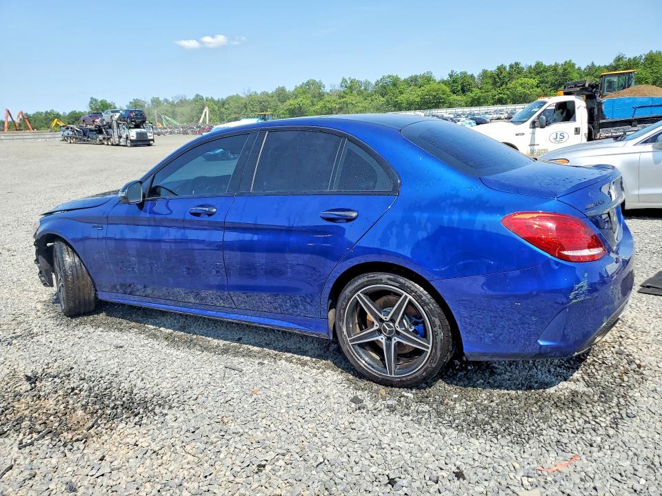 2018 Mercedes-benz C მანქანა იყიდება აუქციონზე, vin: 55SWF6EB9JU256631, აუქციონის ნომერი: 61520966