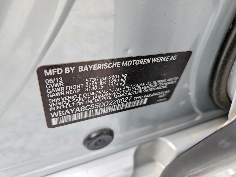 Продаж на аукціоні авто 2013 Bmw 750, vin: WBAYA8C55DD228027, номер лоту: 62129696
