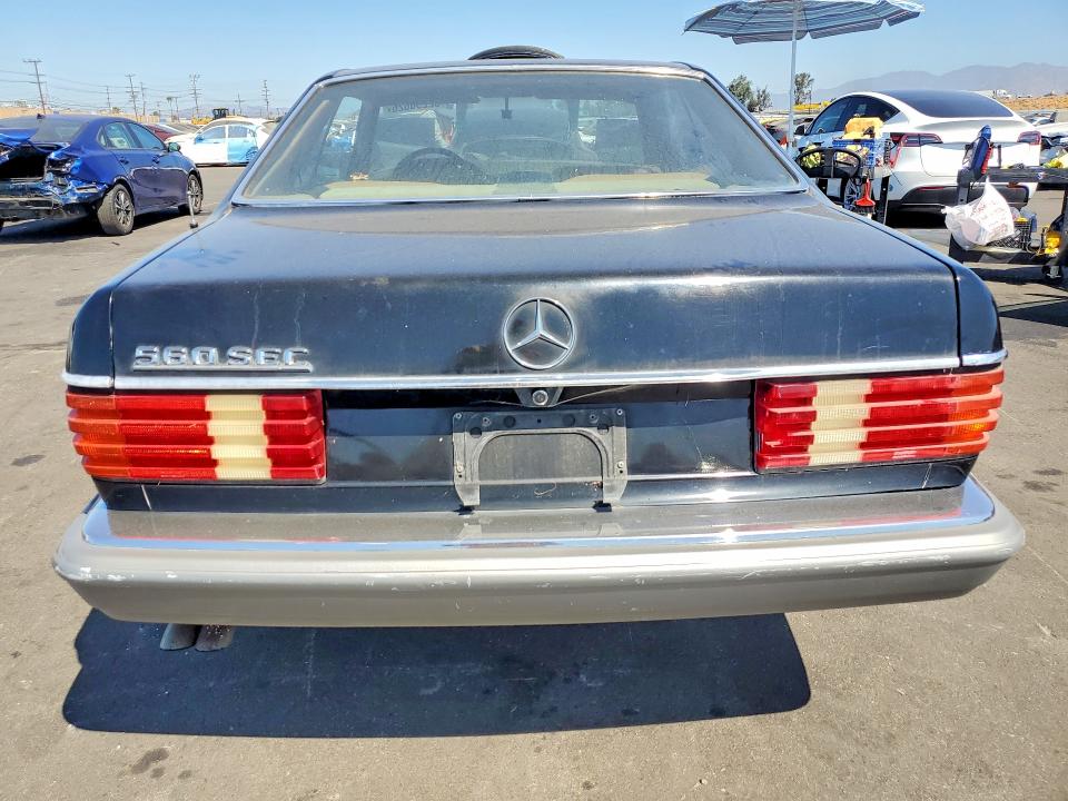 1986 Mercedes-benz 560 მანქანა იყიდება აუქციონზე, vin: WDBCA45D2GA253823, აუქციონის ნომერი: 62290826