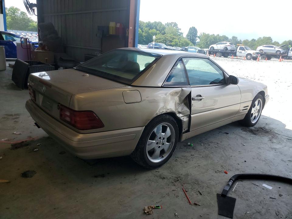 2000 Mercedes-benz Sl მანქანა იყიდება აუქციონზე, vin: WDBFA68F1YF189767, აუქციონის ნომერი: 59579696