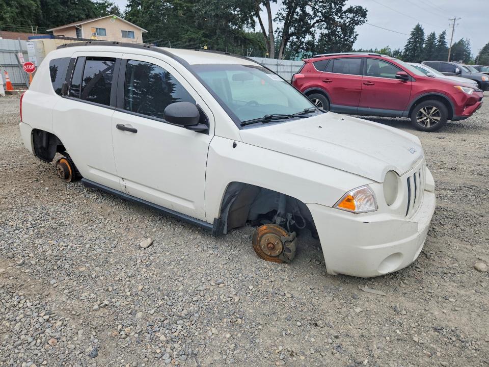 2007 Jeep Compass მანქანა იყიდება აუქციონზე, vin: 1J8FF47W57D205271, აუქციონის ნომერი: 59391926
