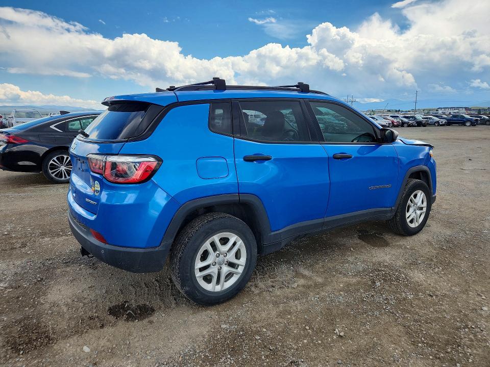59372176 :رقم المزاد ، 3C4NJDAB9HT640409 vin ، 2017 Jeep Compass مزاد بيع