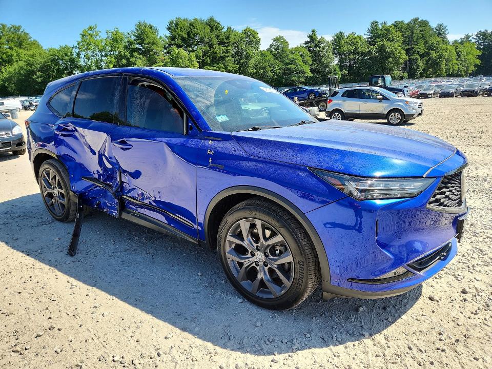 59302176 :رقم المزاد ، 5J8YE1H07NL030005 vin ، 2022 Acura Mdx مزاد بيع