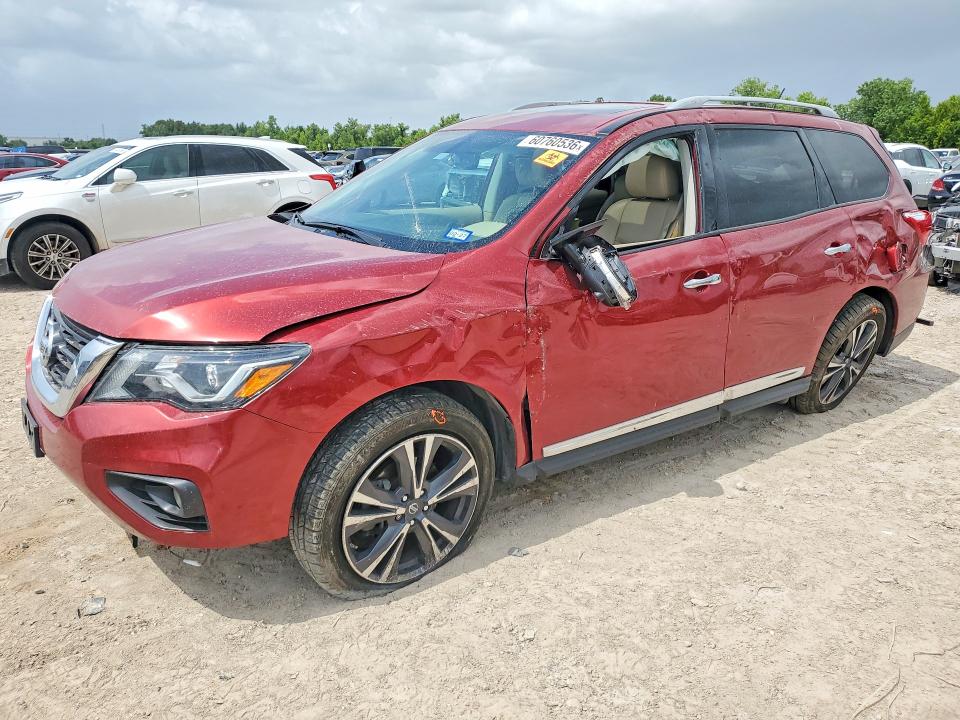 60760536 :رقم المزاد ، 5N1DR2MM6HC614380 vin ، 2017 Nissan Pathfinder مزاد بيع