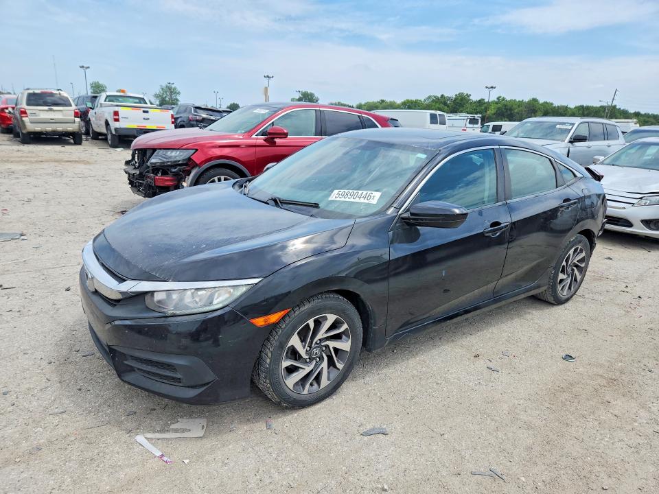 59890446 :رقم المزاد ، 19XFC2F76HE053211 vin ، 2017 Honda Civic مزاد بيع