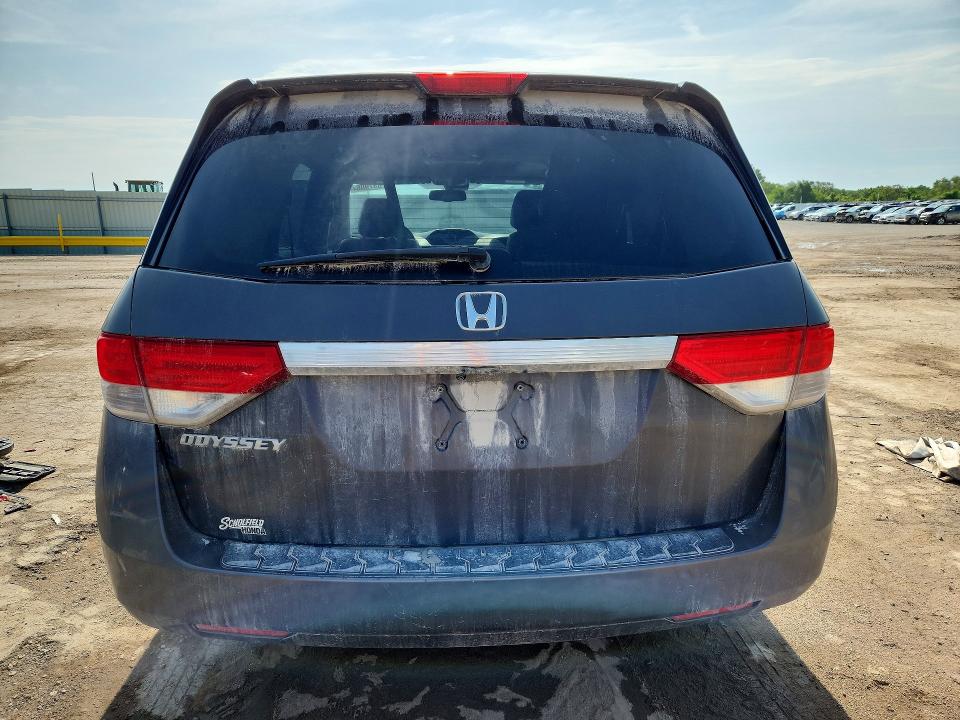 62637906 :رقم المزاد ، 5FNRL5H61EB105286 vin ، 2014 Honda Odyssey مزاد بيع