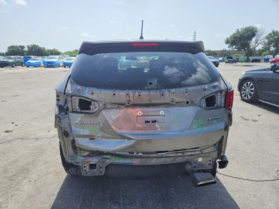 2018 Hyundai Santa Fe Sport მანქანა იყიდება აუქციონზე, vin: 5XYZT3LB9JG532744, აუქციონის ნომერი: 59586556