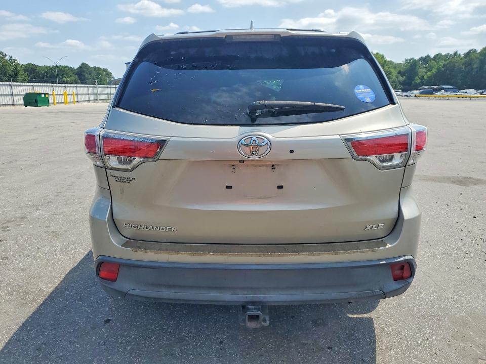 2014 Toyota Highlander მანქანა იყიდება აუქციონზე, vin: 5TDKKRFH0ES005451, აუქციონის ნომერი: 59321976