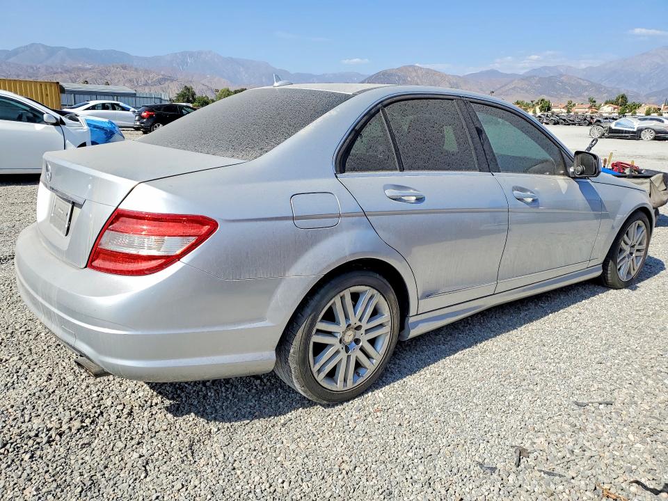 60460406 :رقم المزاد ، WDDGF54XX9R074526 vin ، 2009 Mercedes-benz C مزاد بيع