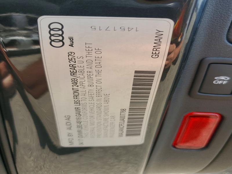 Продаж на аукціоні авто 2018 Audi A5, vin: WAUANCF53JA007768, номер лоту: 61171276