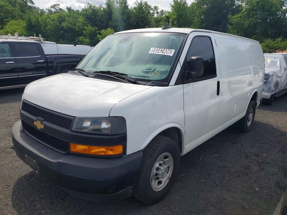 2020 Chevrolet Express G2500 მანქანა იყიდება აუქციონზე, vin: 1GCWGAFG5L1264832, აუქციონის ნომერი: 59342436