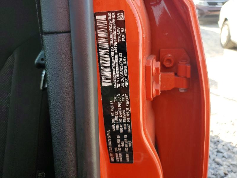 59230036 :رقم المزاد ، ZACCJBAB2HPE94132 vin ، 2017 Jeep Renegade مزاد بيع