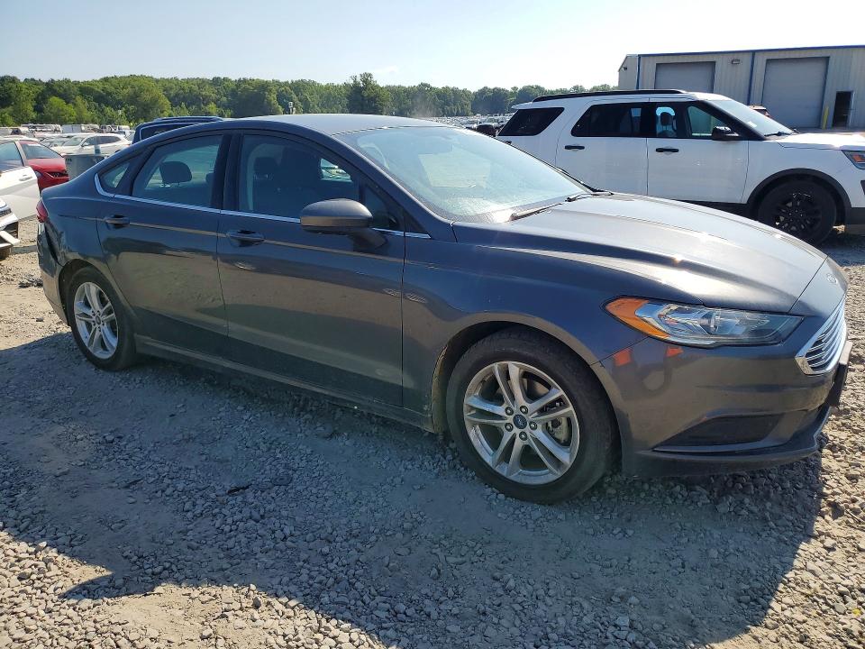 59607106 :رقم المزاد ، 3FA6P0HD4JR203817 vin ، 2018 Ford Fusion مزاد بيع
