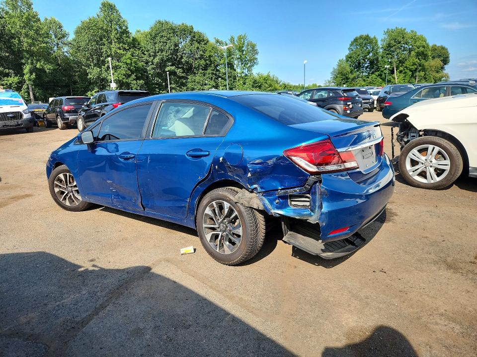 Продаж на аукціоні авто 2014 Honda Civic, vin: 19XFB2F86EE250922, номер лоту: 62648476
