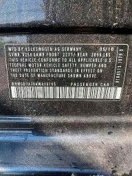 2010 Volkswagen Gti მანქანა იყიდება აუქციონზე, vin: WVWGD7AJ8AW416105, აუქციონის ნომერი: 59884516