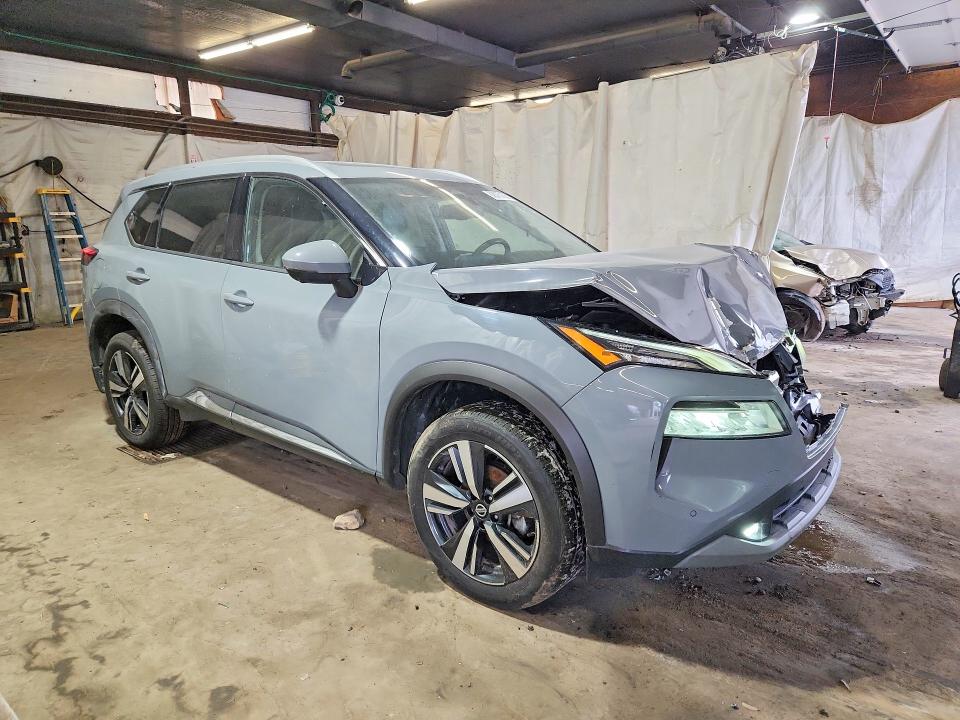 62575156 :رقم المزاد ، 5N1AT3CB6MC673028 vin ، 2021 Nissan Rogue مزاد بيع