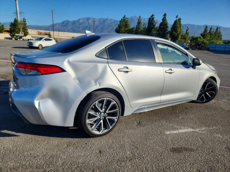 62275866 :رقم المزاد ، JTDS4MCE5N3504030 vin ، 2022 Toyota Corolla مزاد بيع
