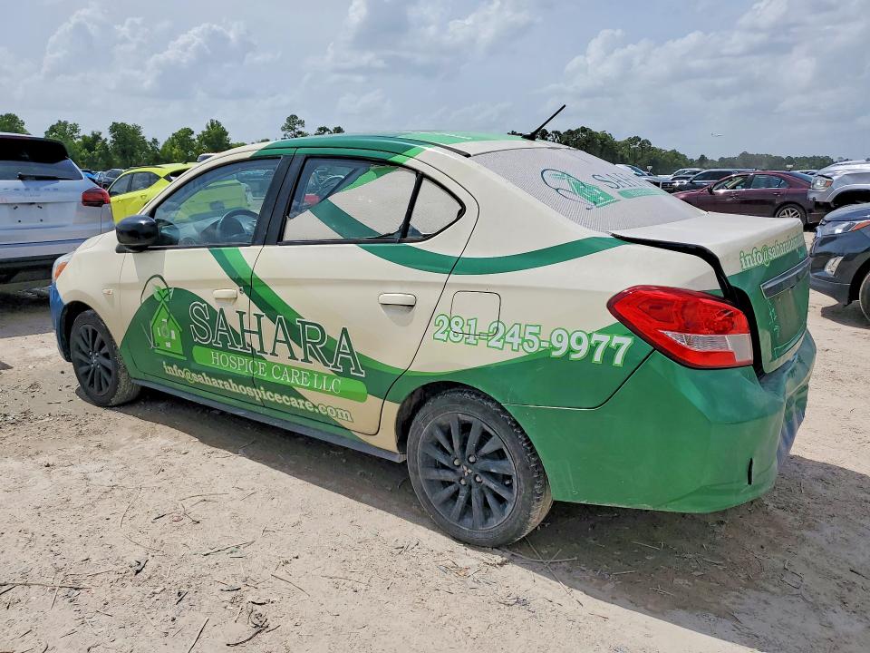 61329736 :رقم المزاد ، ML32F4FJ1LHF09685 vin ، 2020 Mitsubishi Mirage مزاد بيع