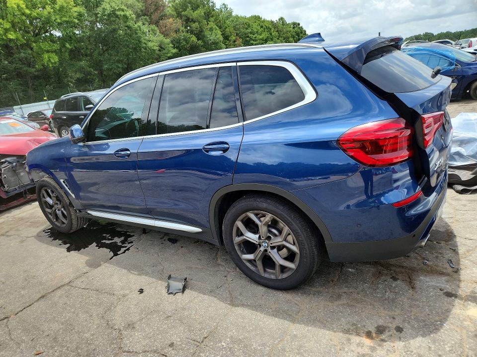 2021 Bmw X3 მანქანა იყიდება აუქციონზე, vin: 5UXTY3C0XM9E39485, აუქციონის ნომერი: 61962636