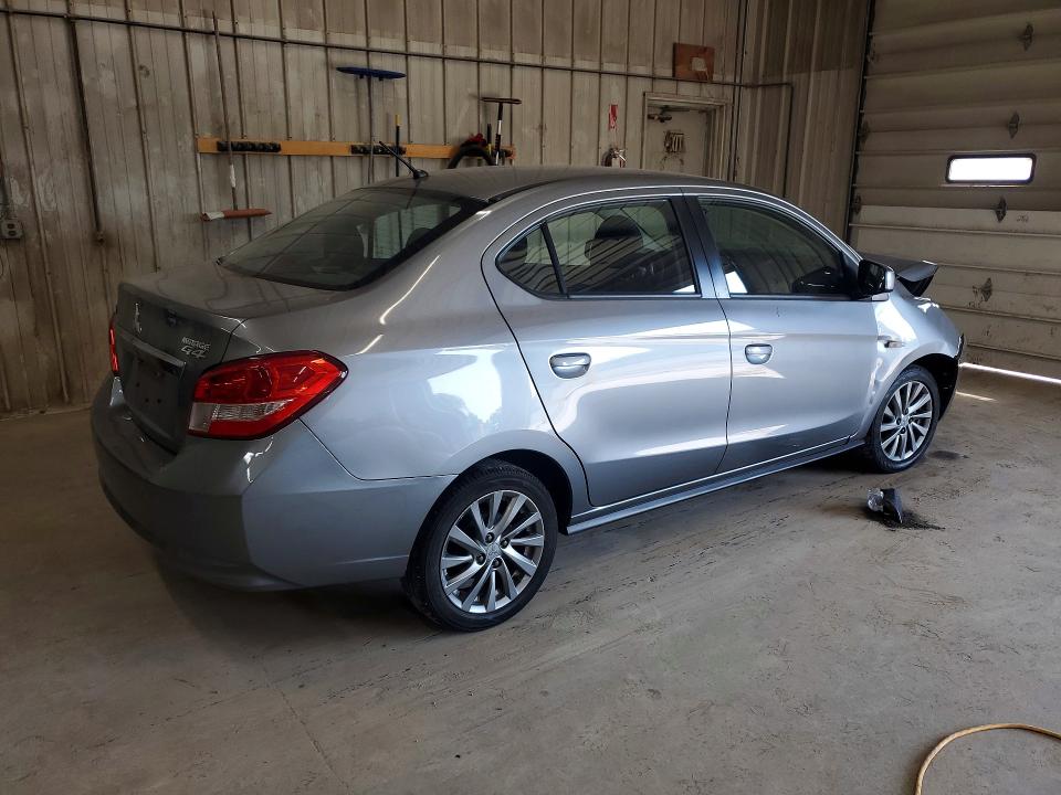 59578846 :رقم المزاد ، ML32F3FJ6KHF17502 vin ، 2019 Mitsubishi Mirage مزاد بيع