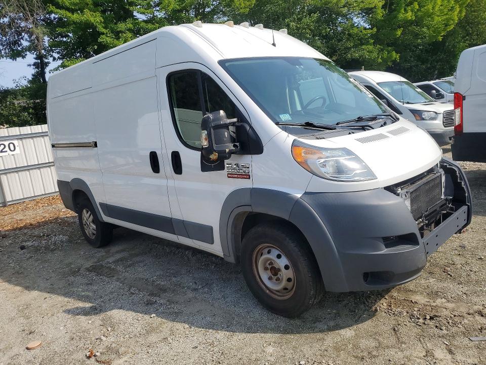 2018 Ram Promaster 2500 მანქანა იყიდება აუქციონზე, vin: 3C6TRVCG6JE155094, აუქციონის ნომერი: 61745966