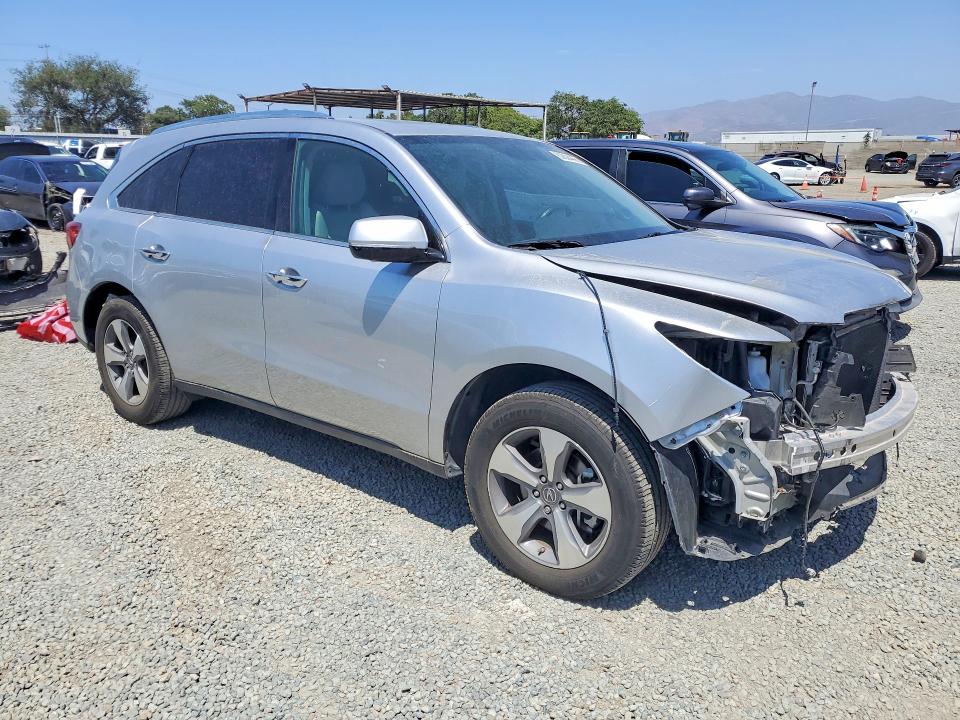 62624466 :رقم المزاد ، 5FRYD4H29EB025376 vin ، 2014 Acura Mdx مزاد بيع