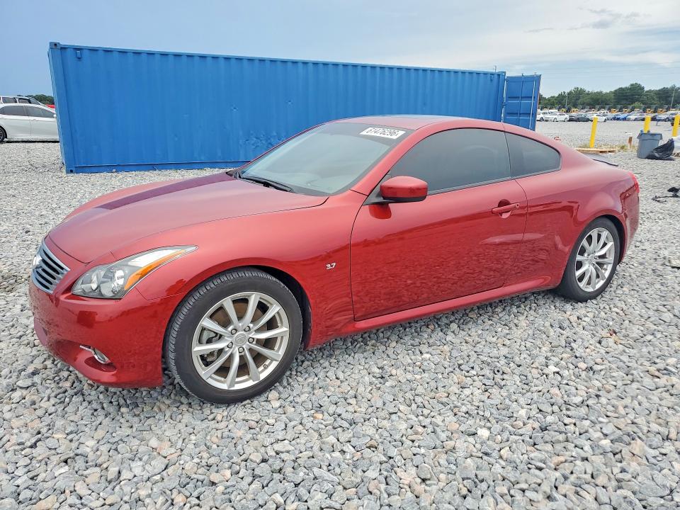 61476296 :رقم المزاد ، JN1CV6EK7FM871333 vin ، 2015 Infiniti Q60 Coupe مزاد بيع