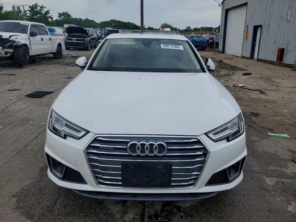 Aukcja sprzedaży 2019 Audi A4, vin: WAUENAF40KN010229, numer aukcji: 59814306