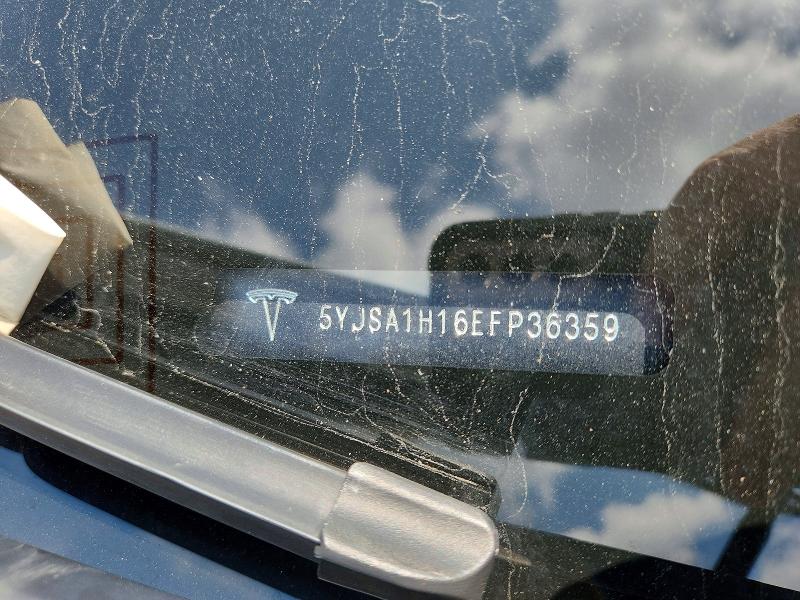 62143706 :رقم المزاد ، 5YJSA1H16EFP36359 vin ، 2014 Tesla Model S مزاد بيع