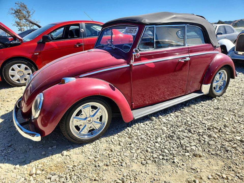1964 Volkswagen Bubu Class მანქანა იყიდება აუქციონზე, vin: 593405, აუქციონის ნომერი: 63366976