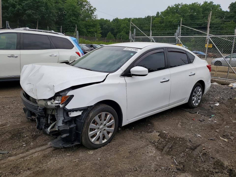 62272156 :رقم المزاد ، 3N1AB7AP4JY332312 vin ، 2018 Nissan Sentra مزاد بيع