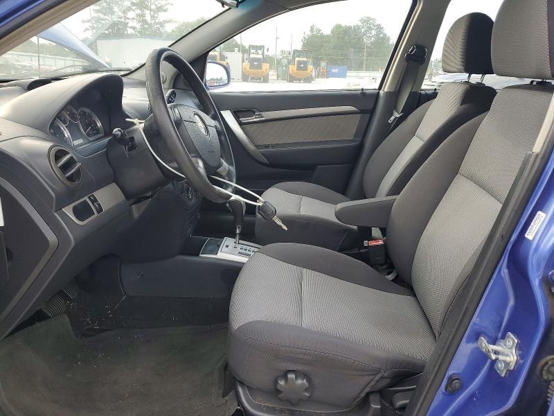 2009 Chevrolet Aveo მანქანა იყიდება აუქციონზე, vin: KL1TD66E79B640318, აუქციონის ნომერი: 62140406