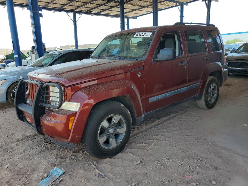 2008 Jeep Liberty მანქანა იყიდება აუქციონზე, vin: 1J8GN28K28W284217, აუქციონის ნომერი: 60032976