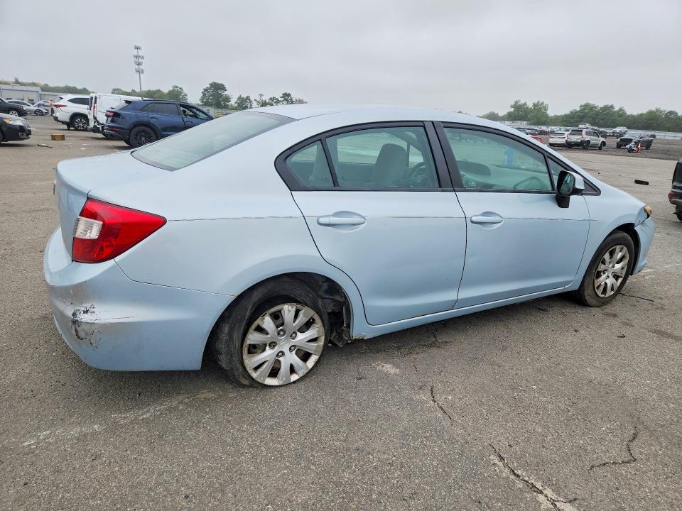 60076886 :رقم المزاد ، 19XFB2F52CE321391 vin ، 2012 Honda Civic مزاد بيع