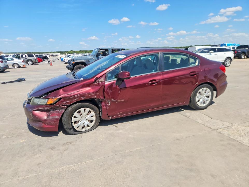 Продаж на аукціоні авто 2012 Honda Civic, vin: 19XFB2F57CE089404, номер лоту: 60801086