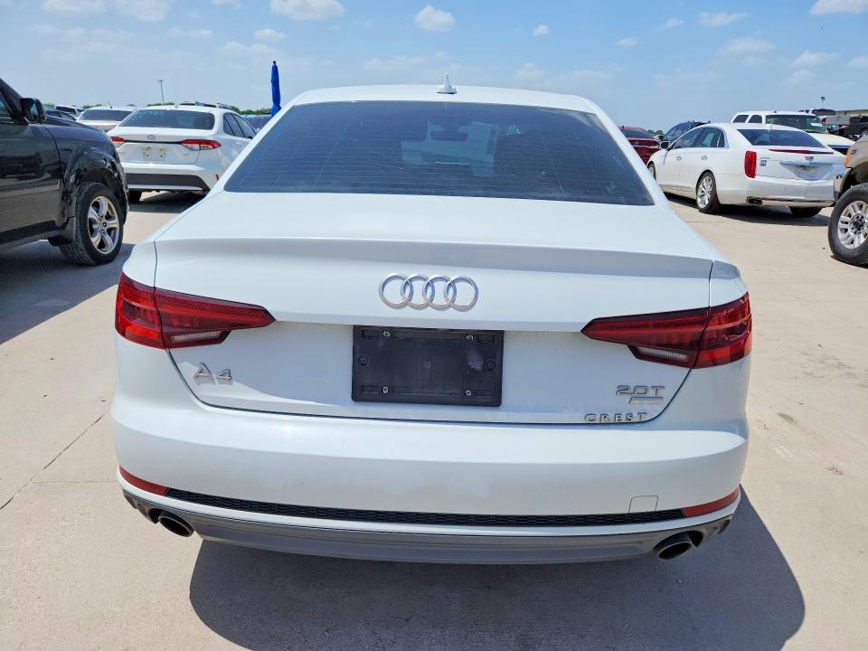 Aukcja sprzedaży 2018 Audi A4, vin: WAUKMAF42JN016103, numer aukcji: 61567686