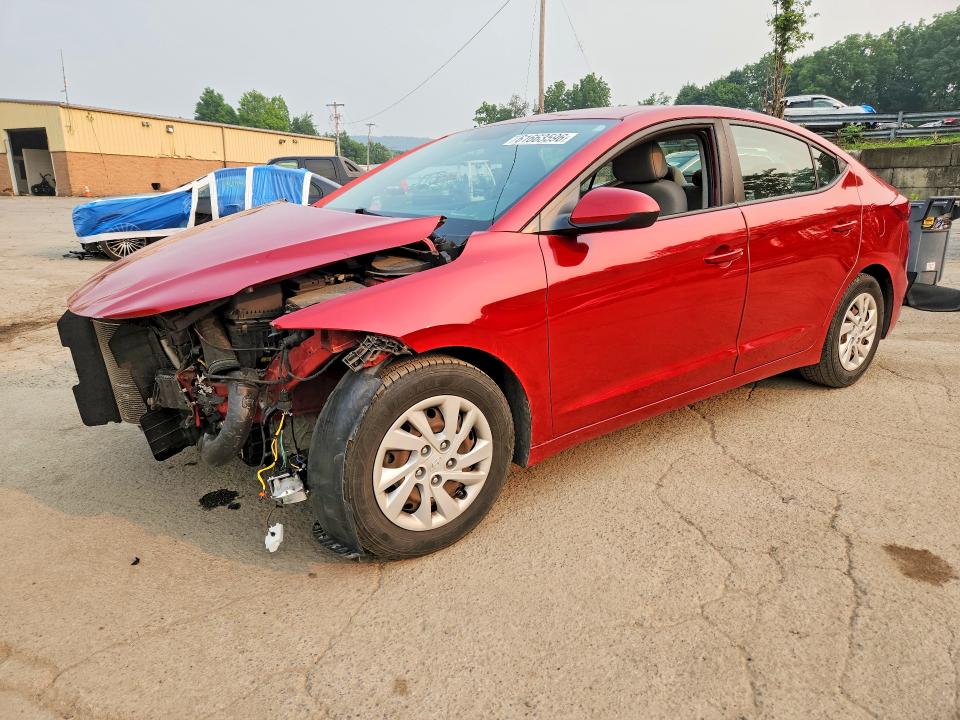 2018 Hyundai Elantra მანქანა იყიდება აუქციონზე, vin: 5NPD74LF3JH391508, აუქციონის ნომერი: 61663596