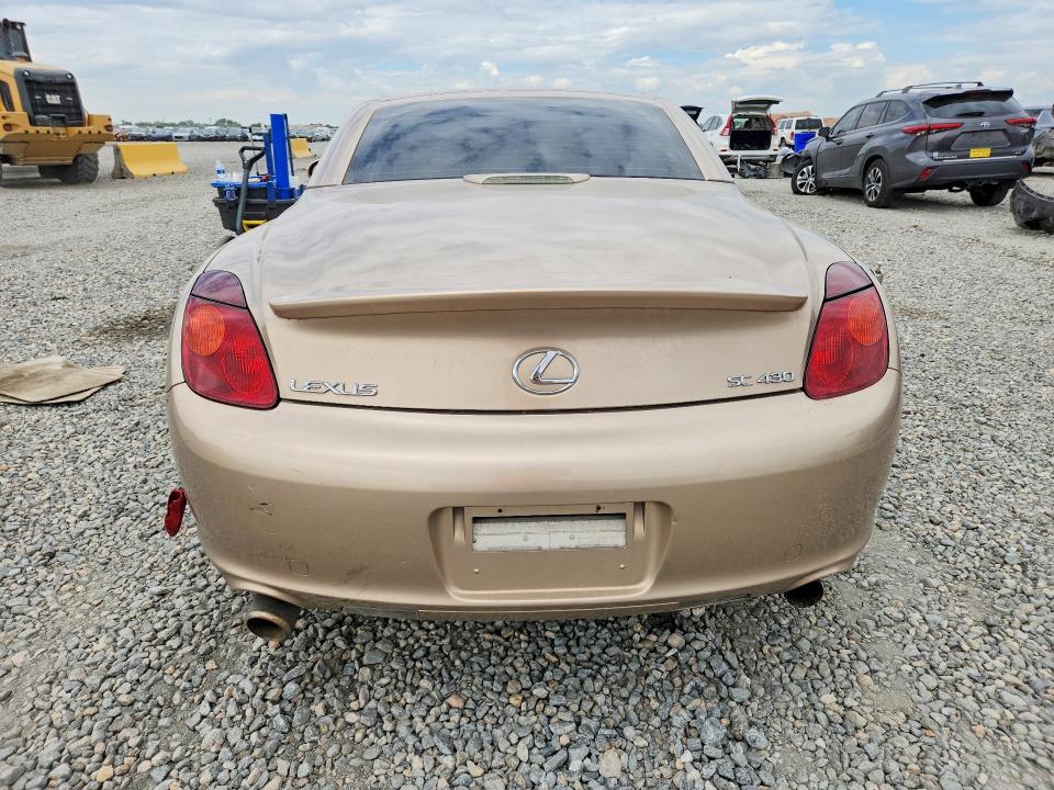 Aukcja sprzedaży 2002 Lexus Sc, vin: JTHFN48Y120032650, numer aukcji: 61955556
