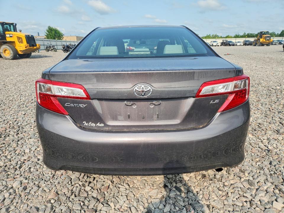 2012 Toyota Camry მანქანა იყიდება აუქციონზე, vin: 4T4BF1FK7CR158601, აუქციონის ნომერი: 61757726
